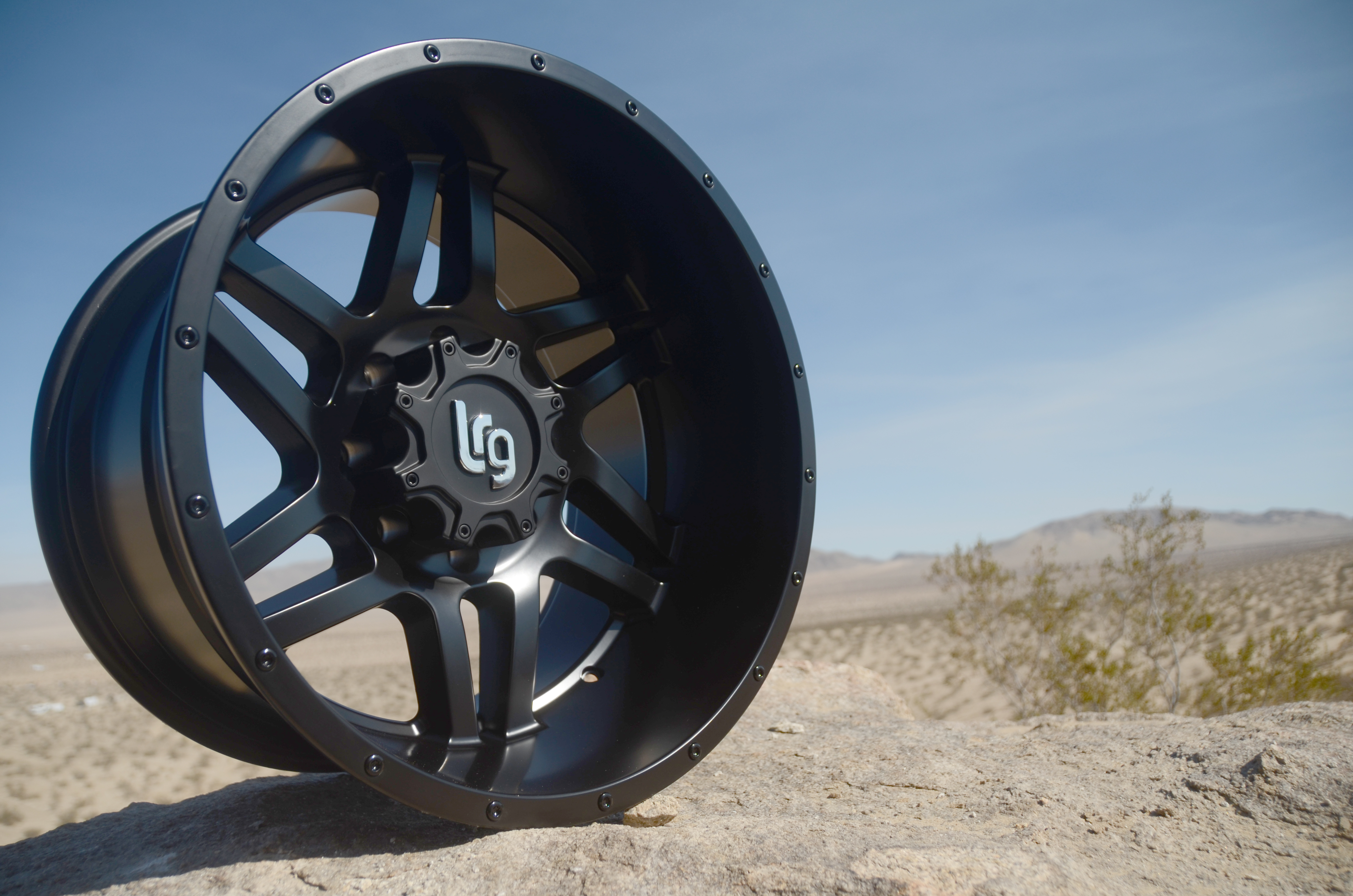Lrg Rims 11129085700 20x9 5x5.5 5in BS 0mm Offset Matte Black
